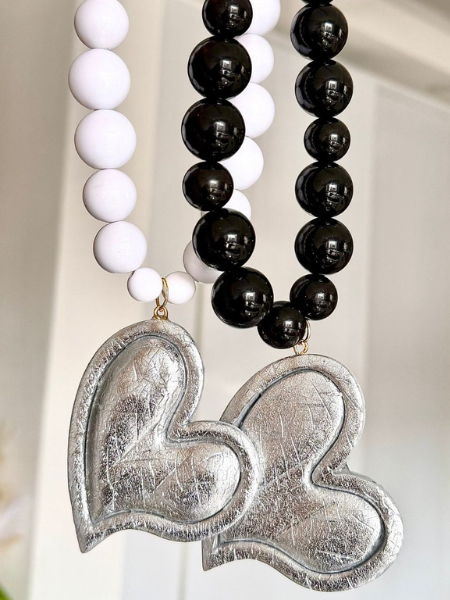 Collar maxi corazón