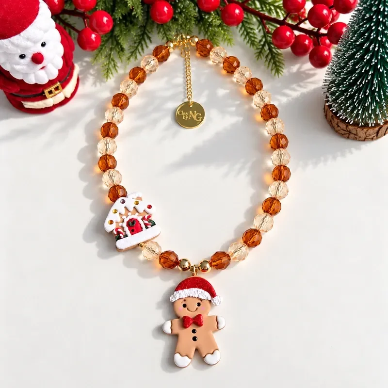 Collar galletas de jengibre 