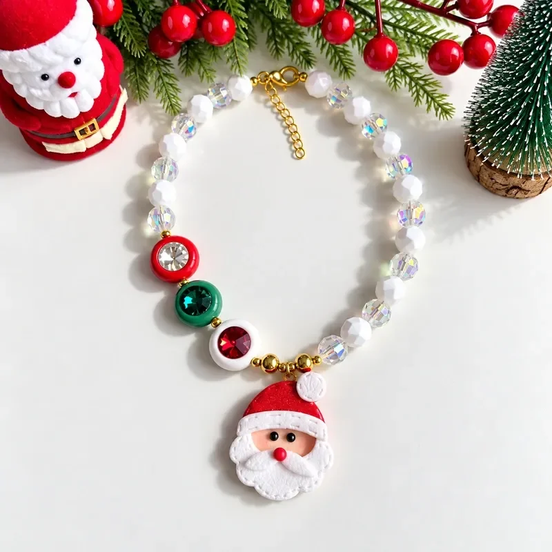 Collar santa Claus 
