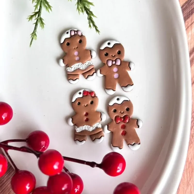 Zarcillos pareja Galletitas de Jengibre Mini